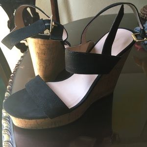 Wedge sandals. SOLD
